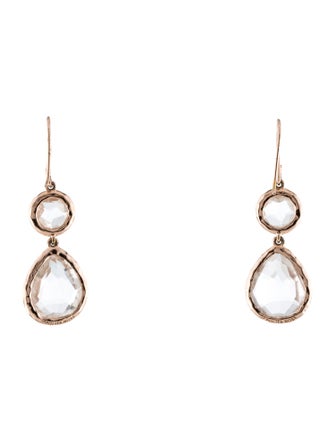 Ippolita Quartz Rock Candy Snowman Drop Earrings