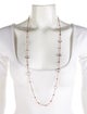 Ippolita Quartz Rosé Paillette Lollipop Station Necklace