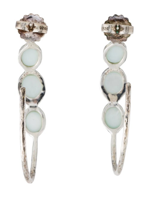 Ippolita Mother of Pearl & Quartz Hoop Earrings