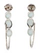 Ippolita Mother of Pearl & Quartz Hoop Earrings