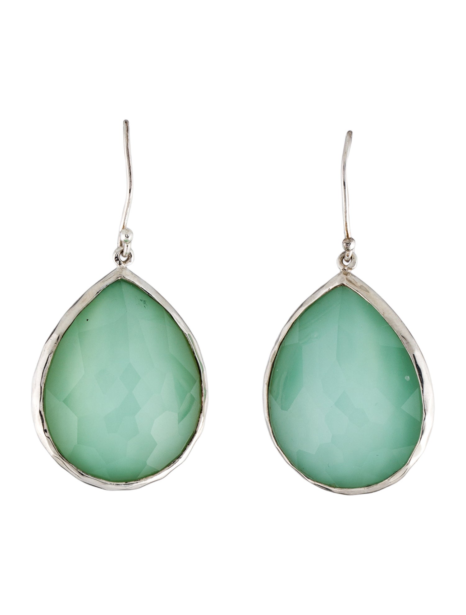 Ippolita Mother of Pearl & Quartz Triplet Drop earrings
