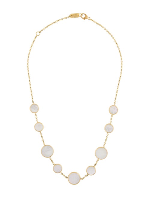 Ippolita 18K Mother of Pearl Station Necklace