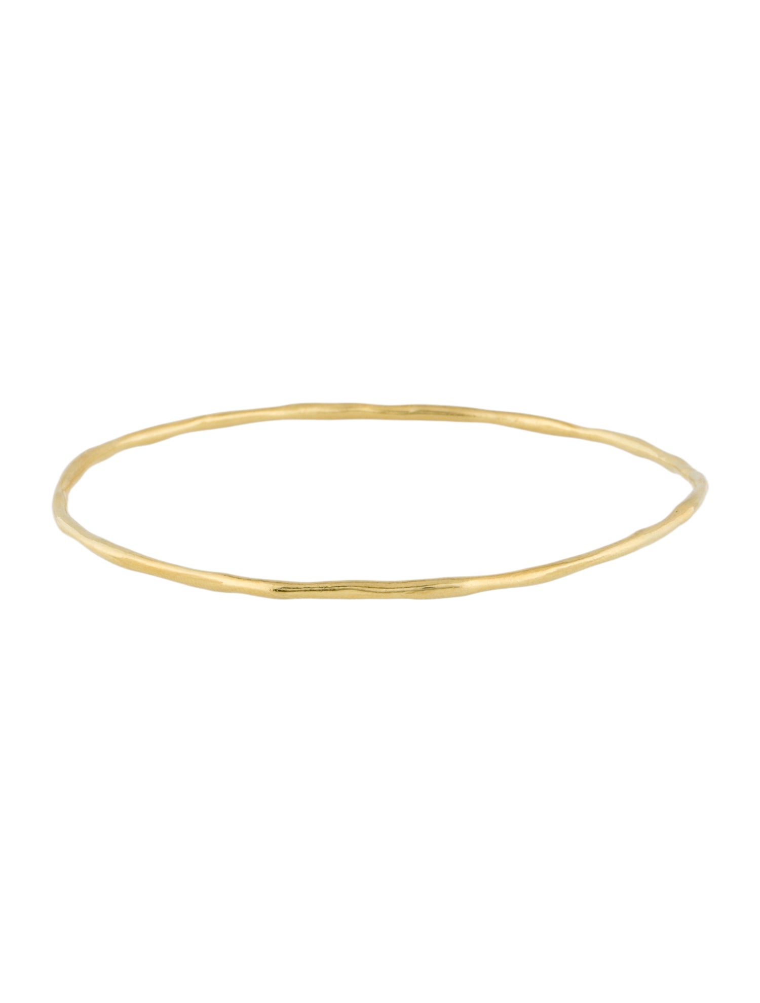 Ippolita 18K Smooth Squiggle Bangle Bracelet