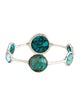 Ippolita Turquoise & Quartz Doublet Bangle Bracelet