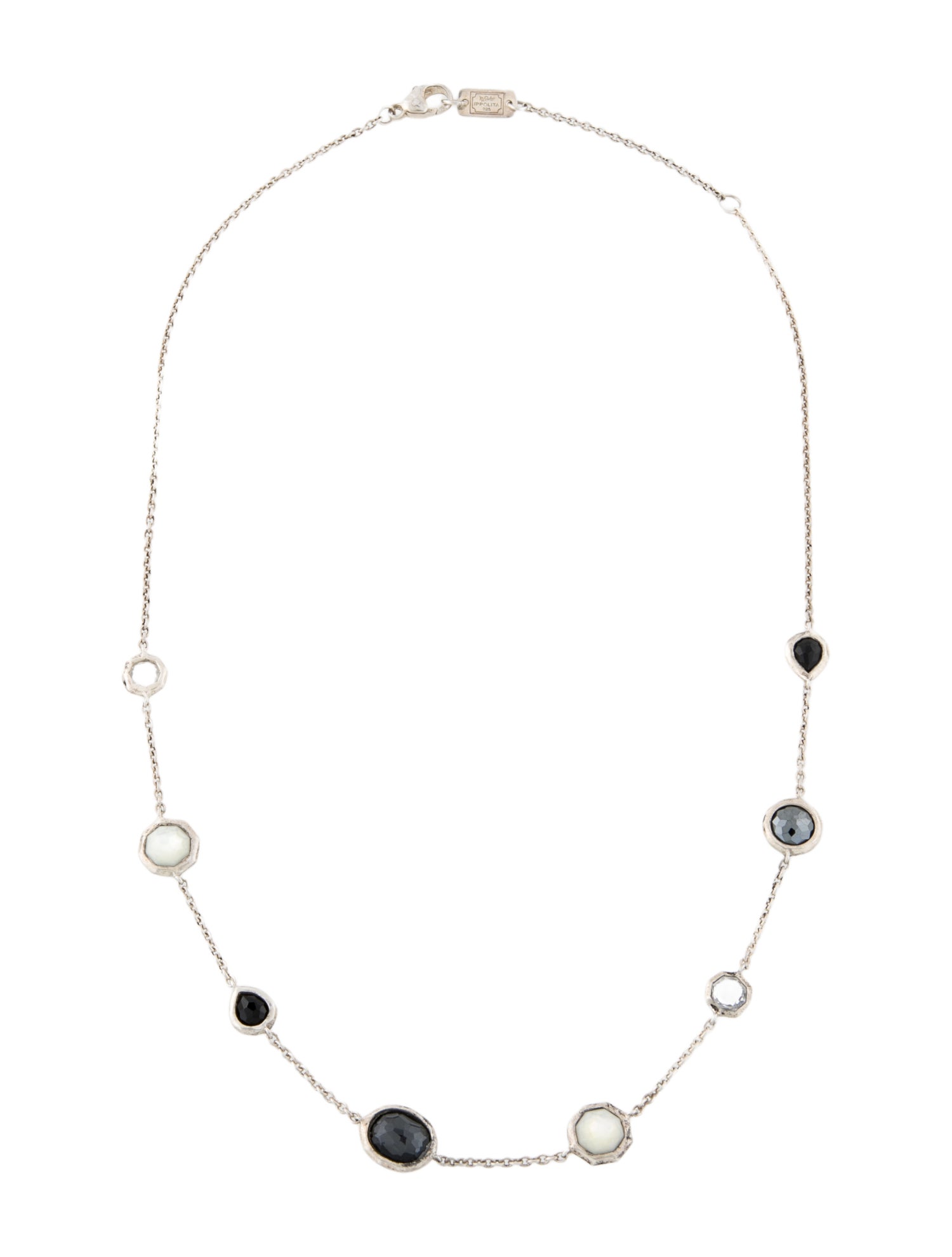 Ippolita Multistone Station Lollipop Necklace