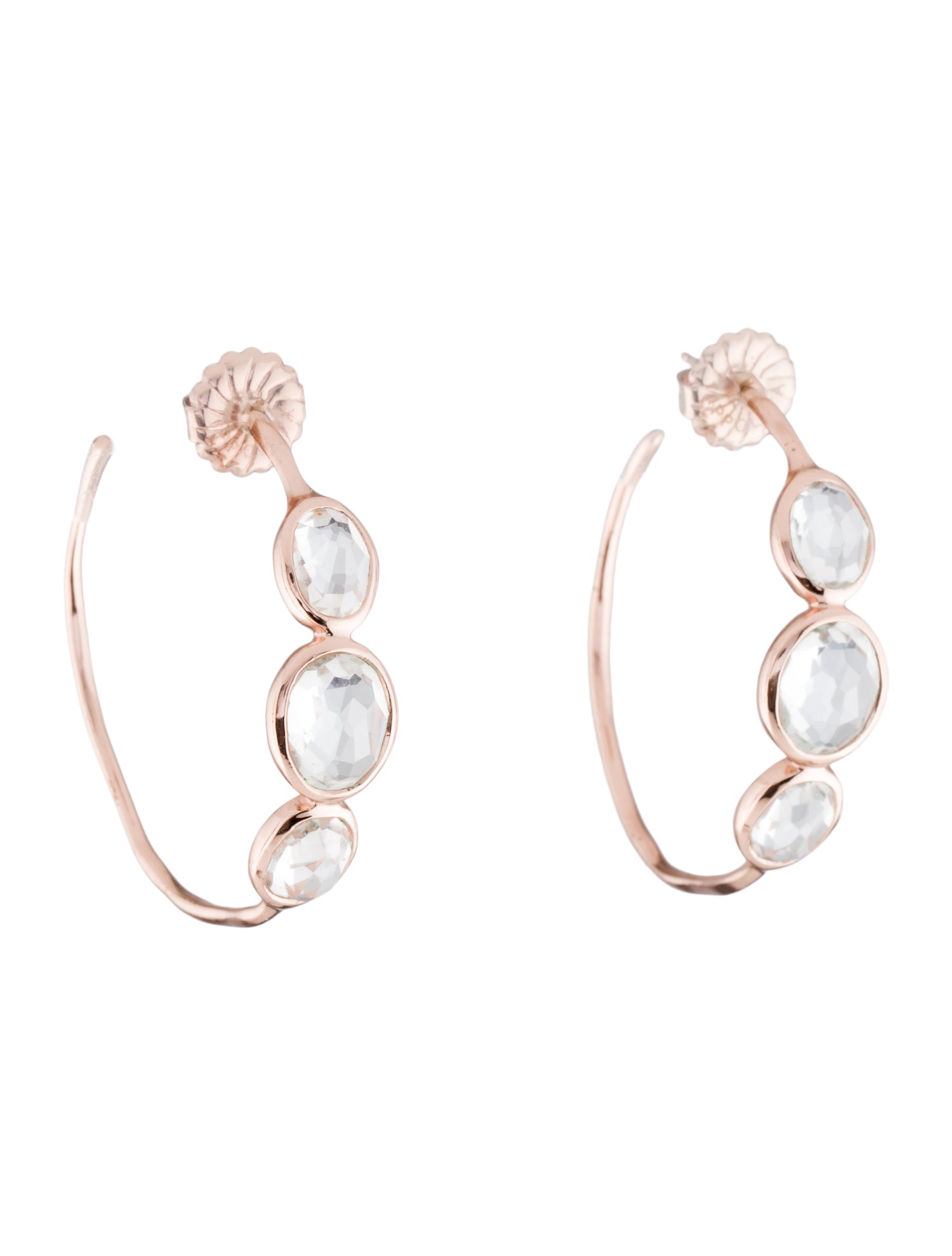 Ippolita Quartz Hoop Earrings