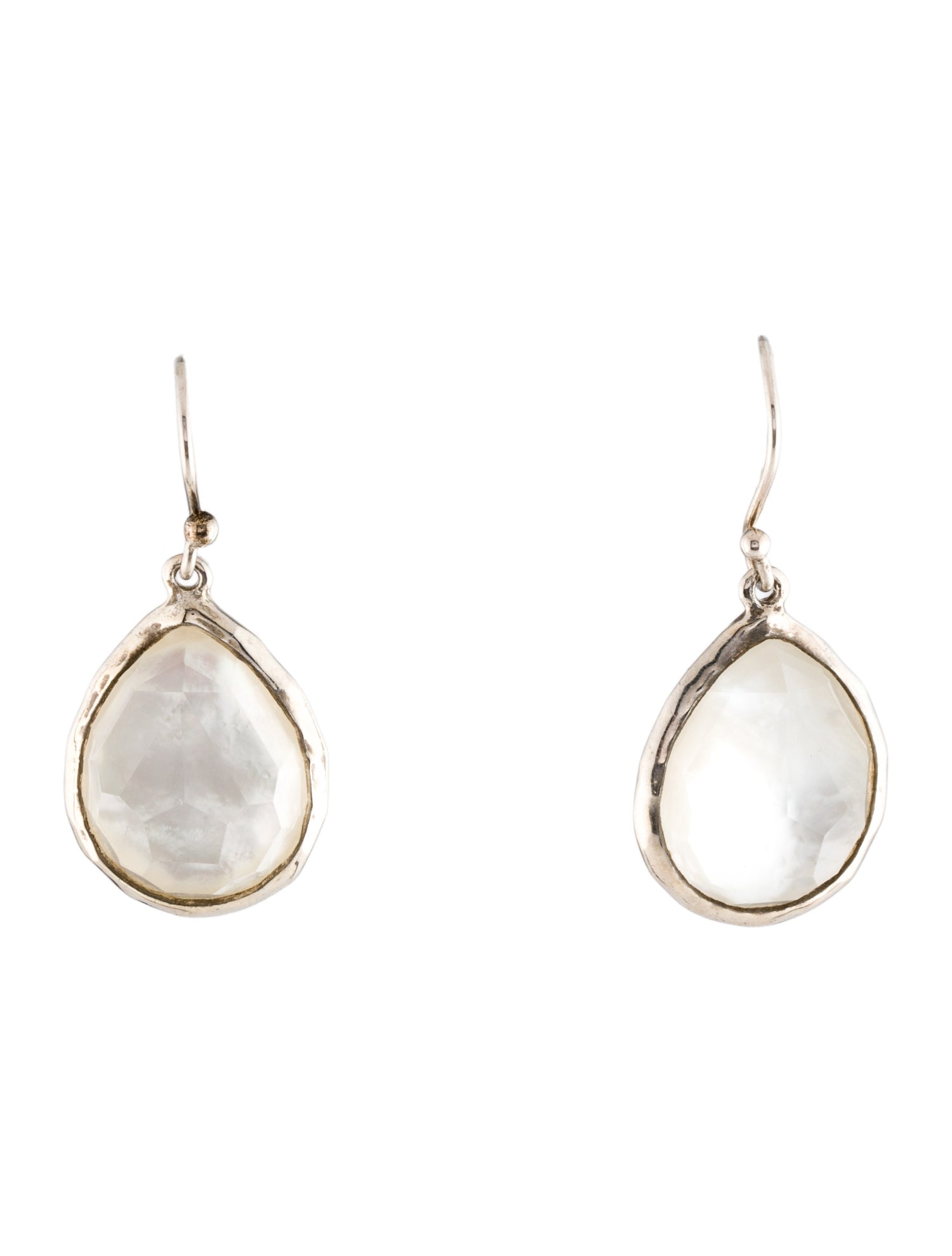 Ippolita Mother Of Pearl & Quartz Doublet Teardrop Earrings