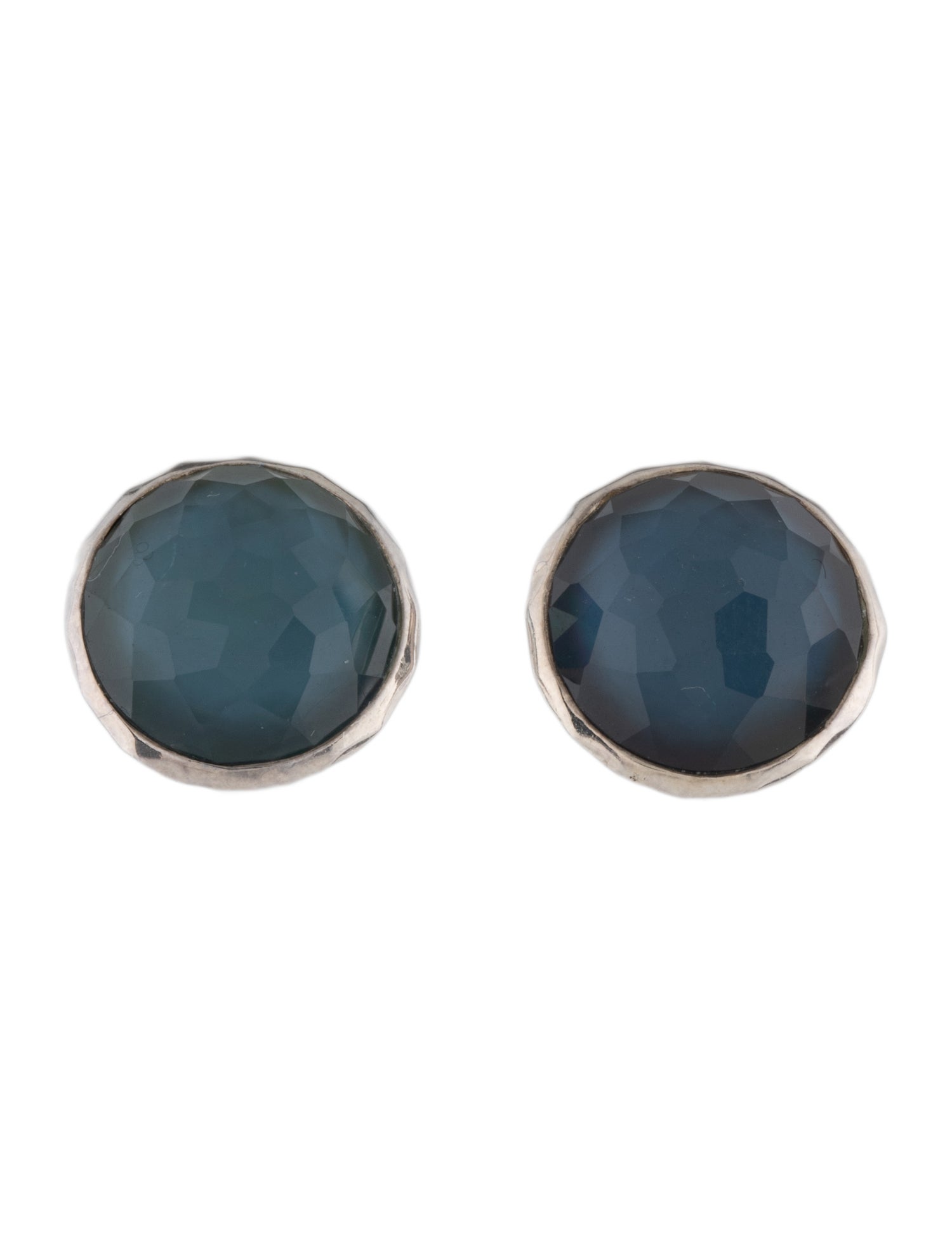Ippolita Mother of Pearl & Quartz Triplet Stud Earrings