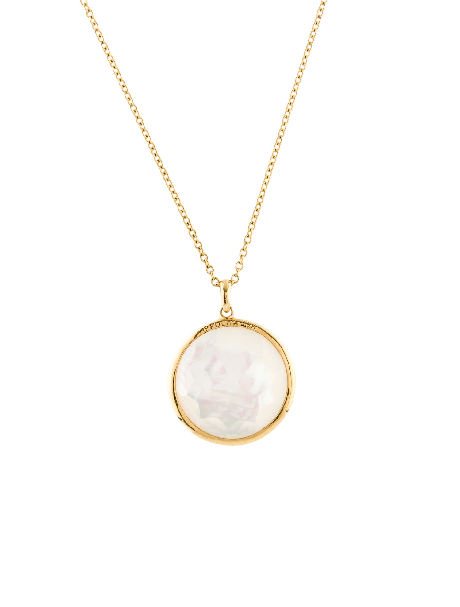 Ippolita 18K Diamond, Mother of Pearl & Quartz Medium Lollipop® Pendant Necklace