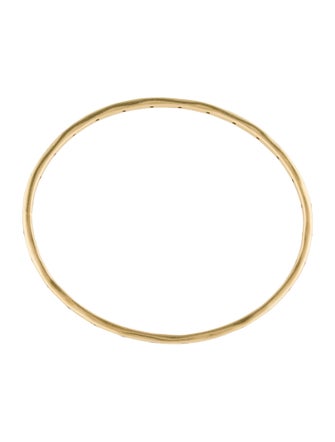 Ippolita 18K Diamond Stardust Bangle Bracelet