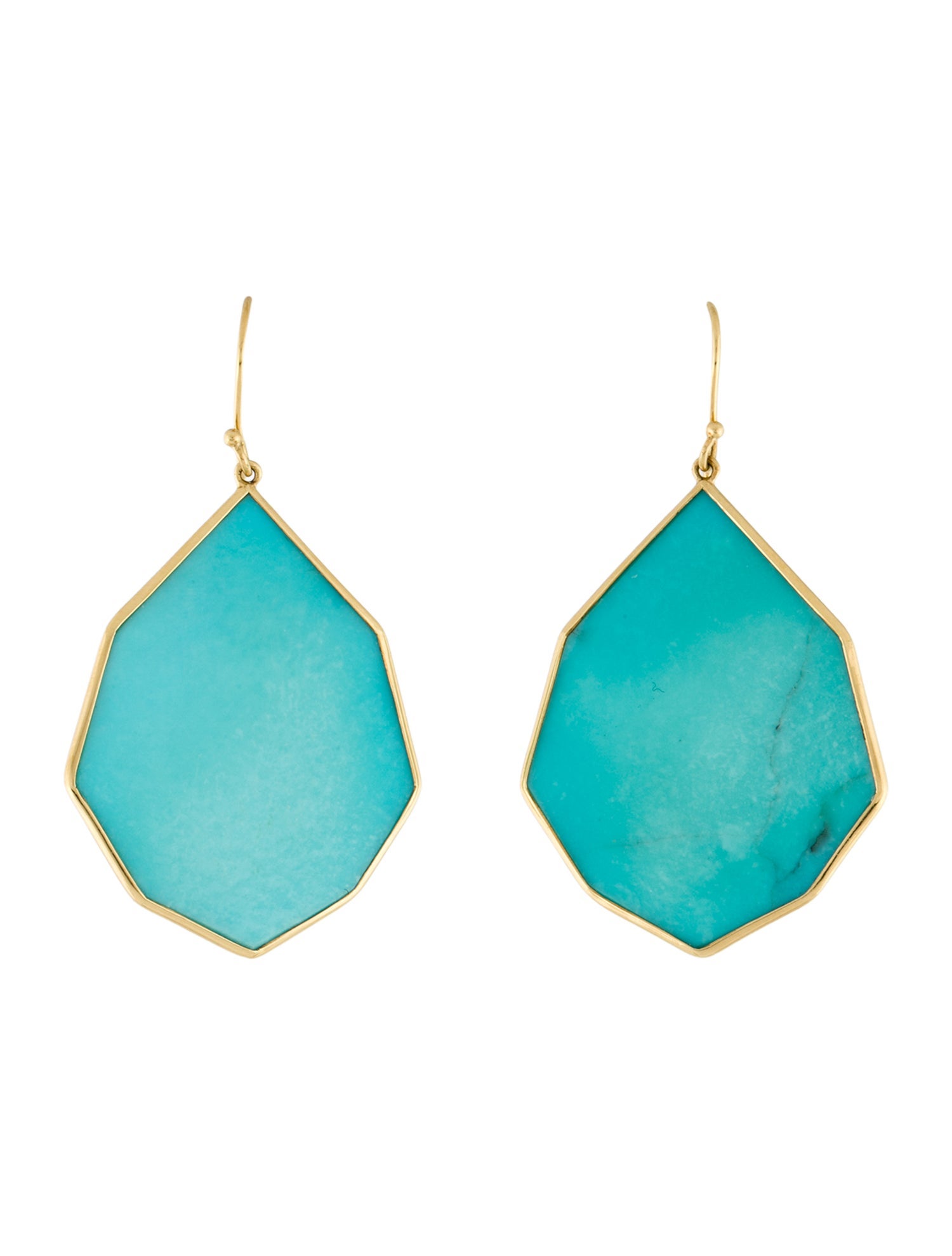 Ippolita 18K Turquoise Kite Drop Earrings