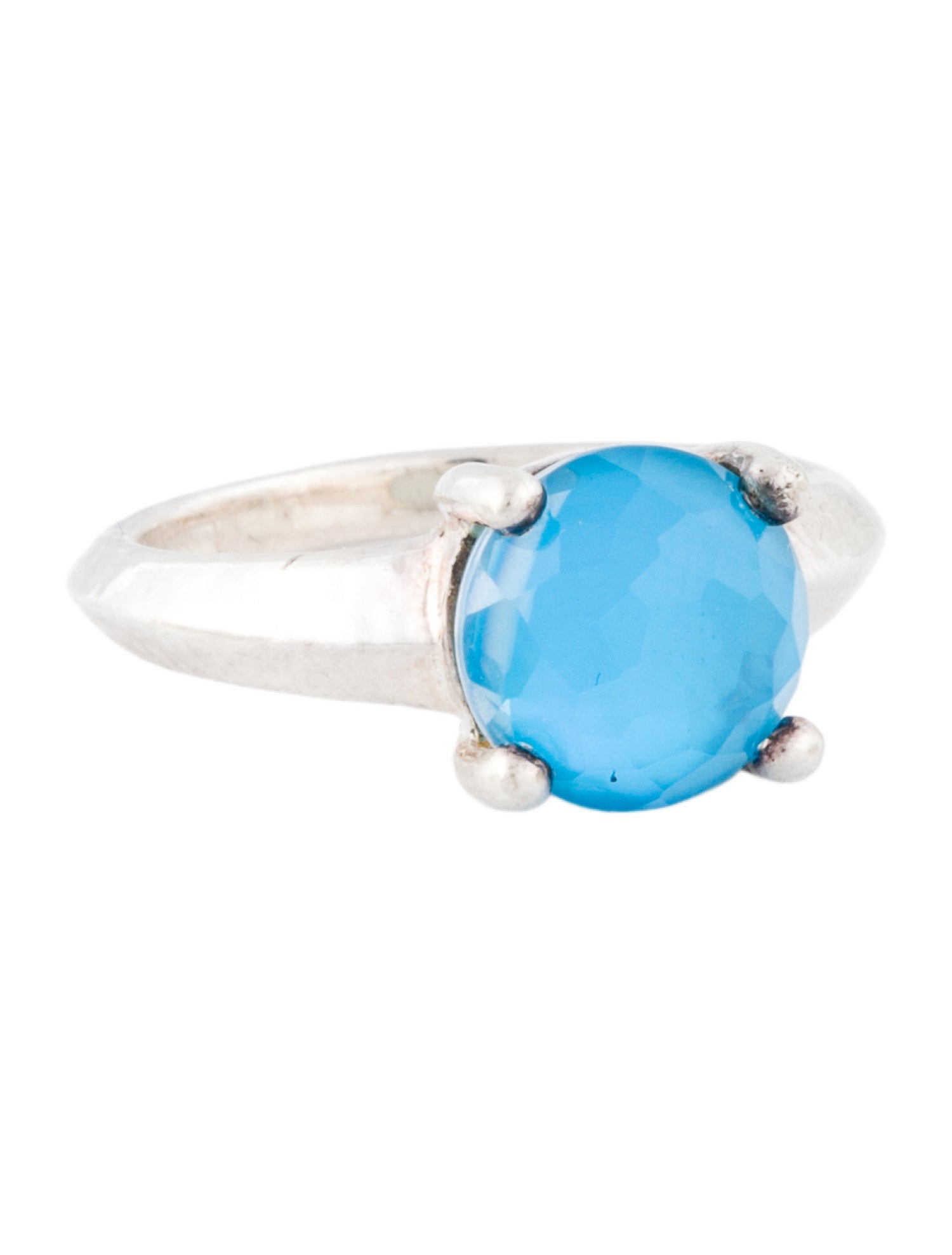 Ippolita Mother of Pearl & Quartz Triplet Wonderland Cocktail Ring