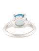 Ippolita Mother of Pearl & Quartz Triplet Wonderland Cocktail Ring