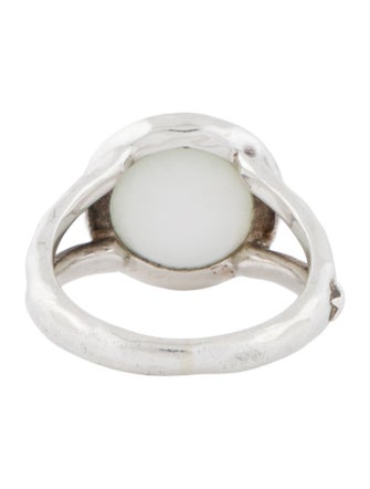 Ippolita Mother of Pearl & Topaz Doublet & Diamond Lollipop Cocktail Ring