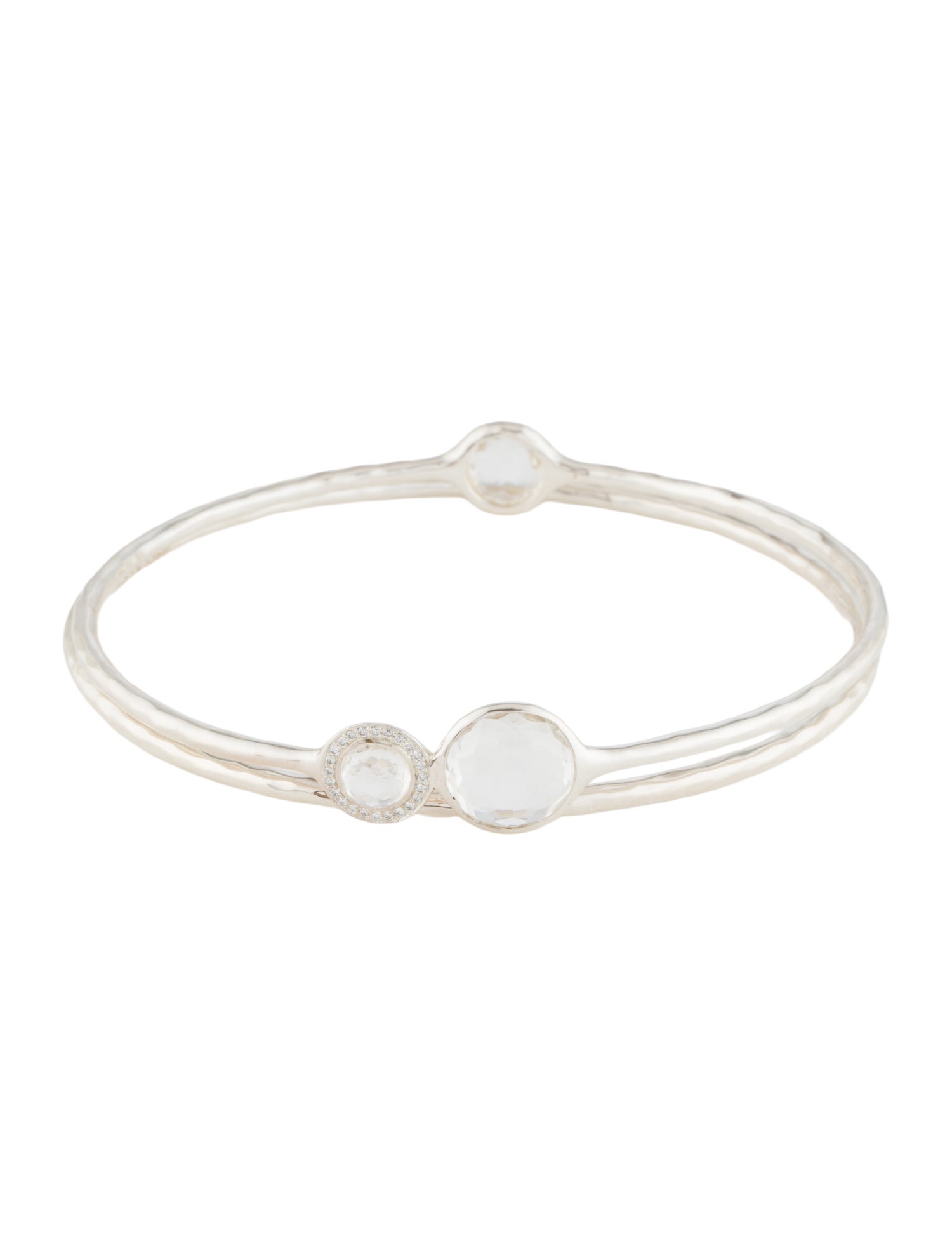 Ippolita Quartz & Diamond Stella Bangle Set