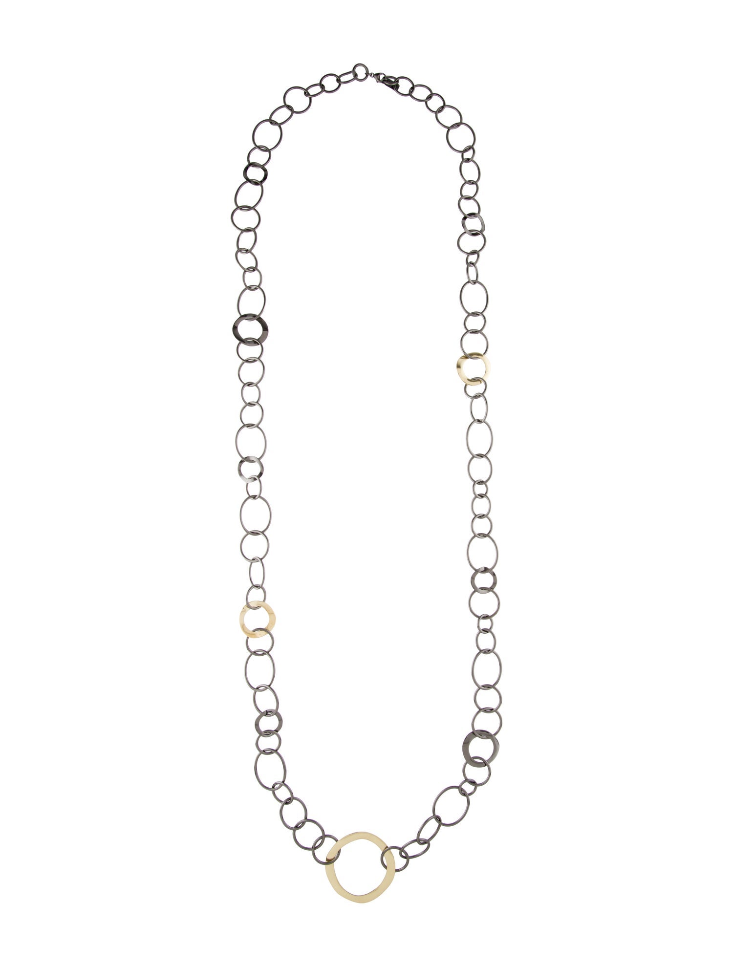 Ippolita Two-Tone Long Chain Necklace