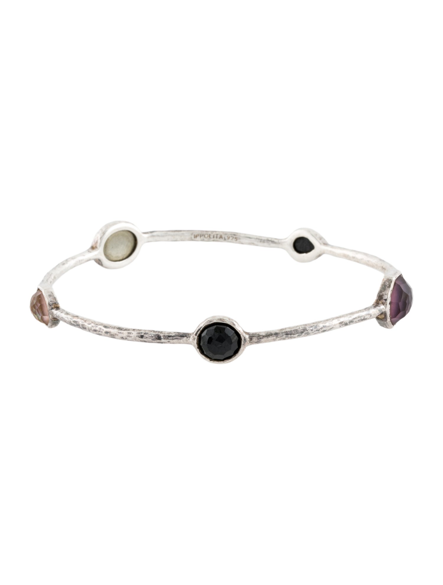 Ippolita 5-Stone Bangle Bracelet