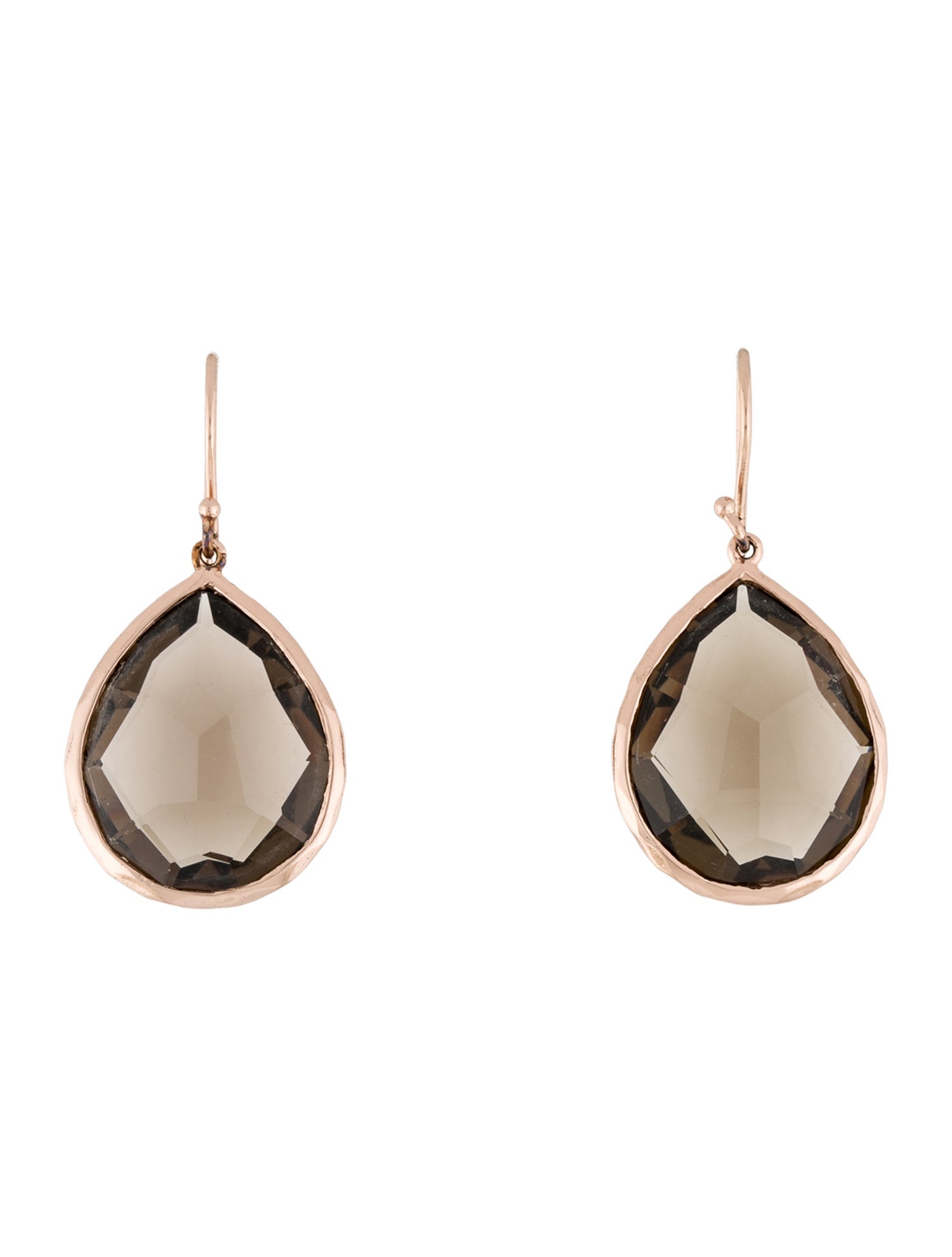 Ippolita 14K Smoky Quartz Drop Earrings
