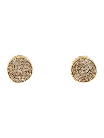 Ippolita 18K Diamond Pavé Stud Earrings