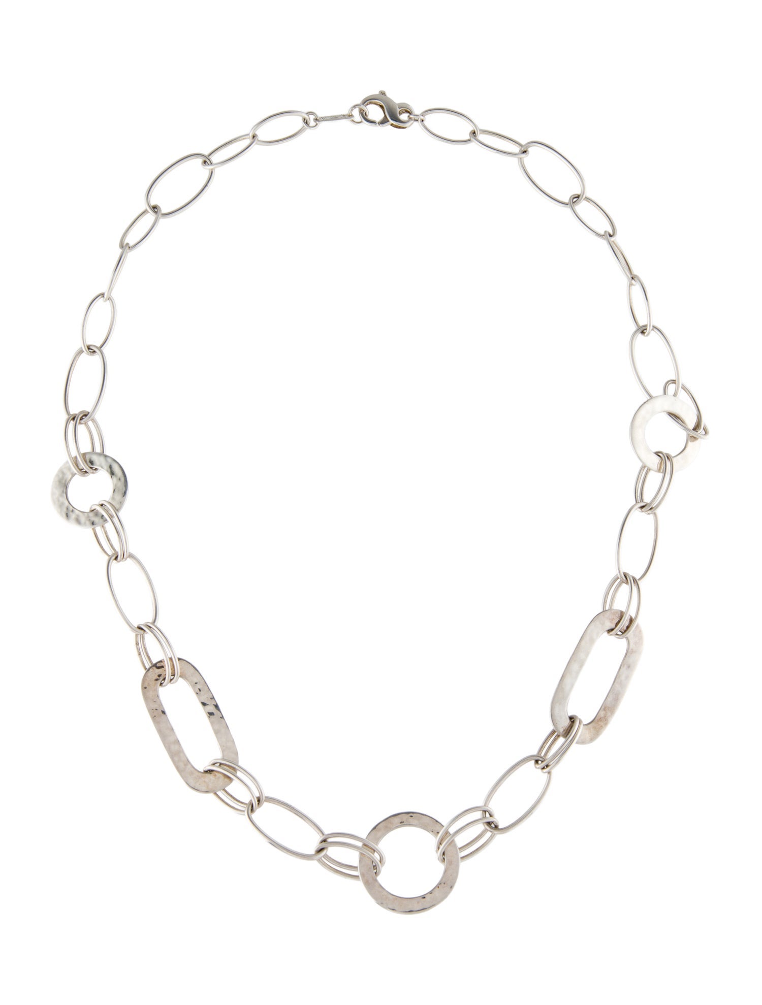 Ippolita Hammered Link Chain Necklace