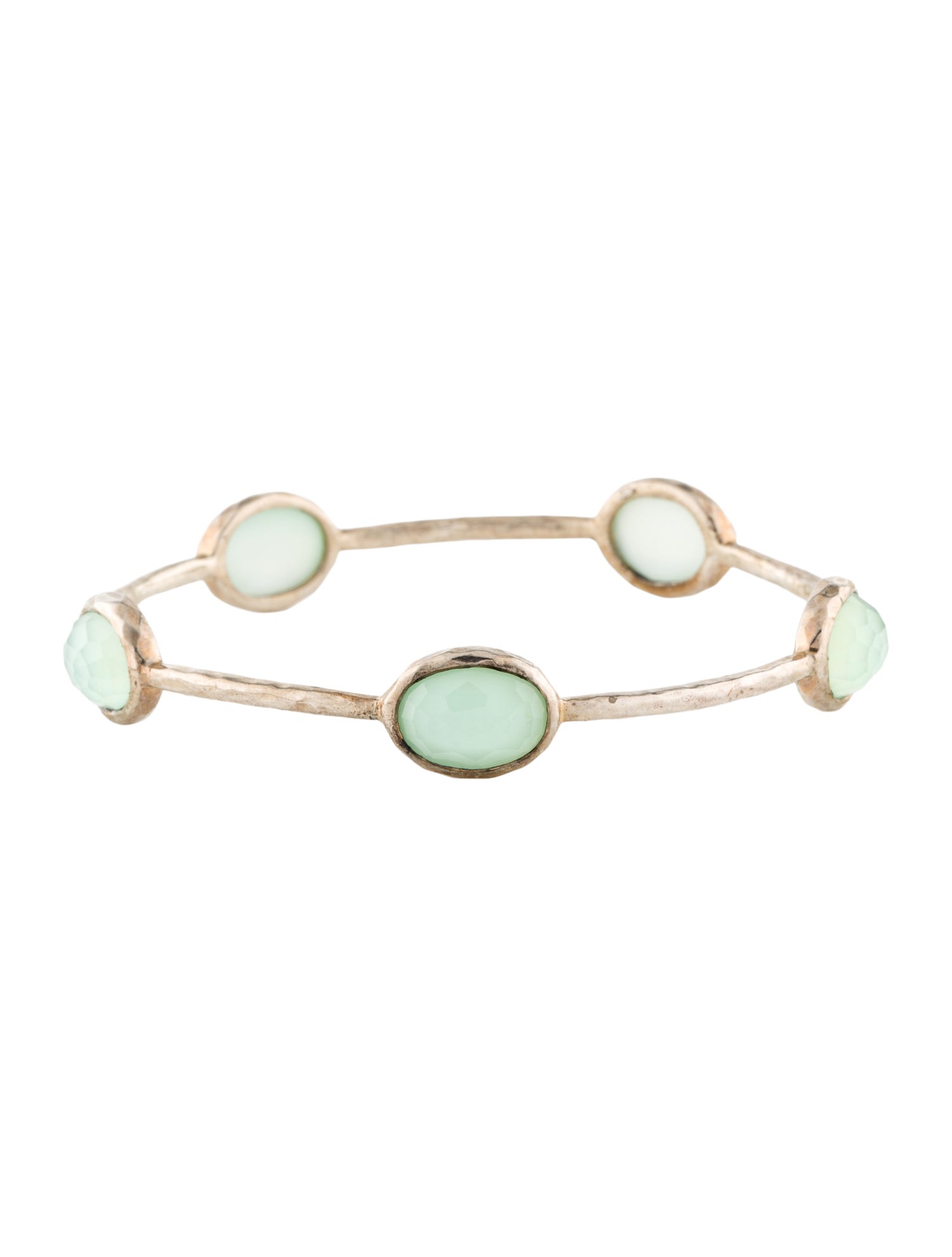 Ippolita Mother of Pearl & Quartz Rock Candy Bangle Bracelet