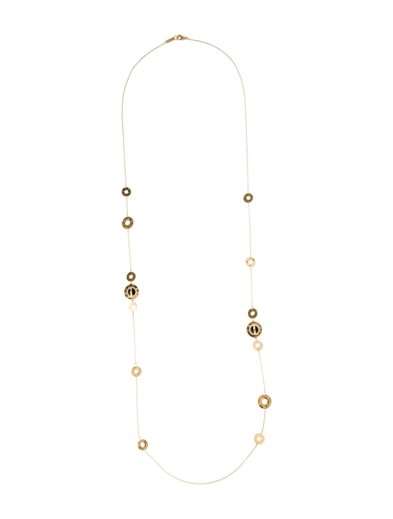 Ippolita 18K Onyx Station Necklace