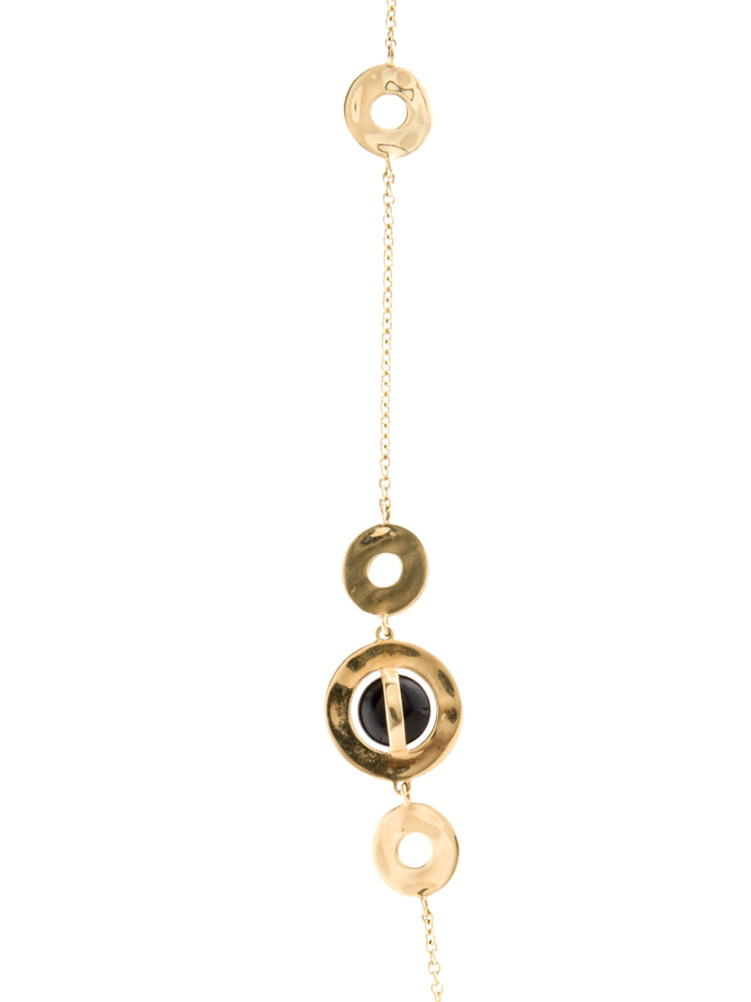 Ippolita 18K Onyx Station Necklace