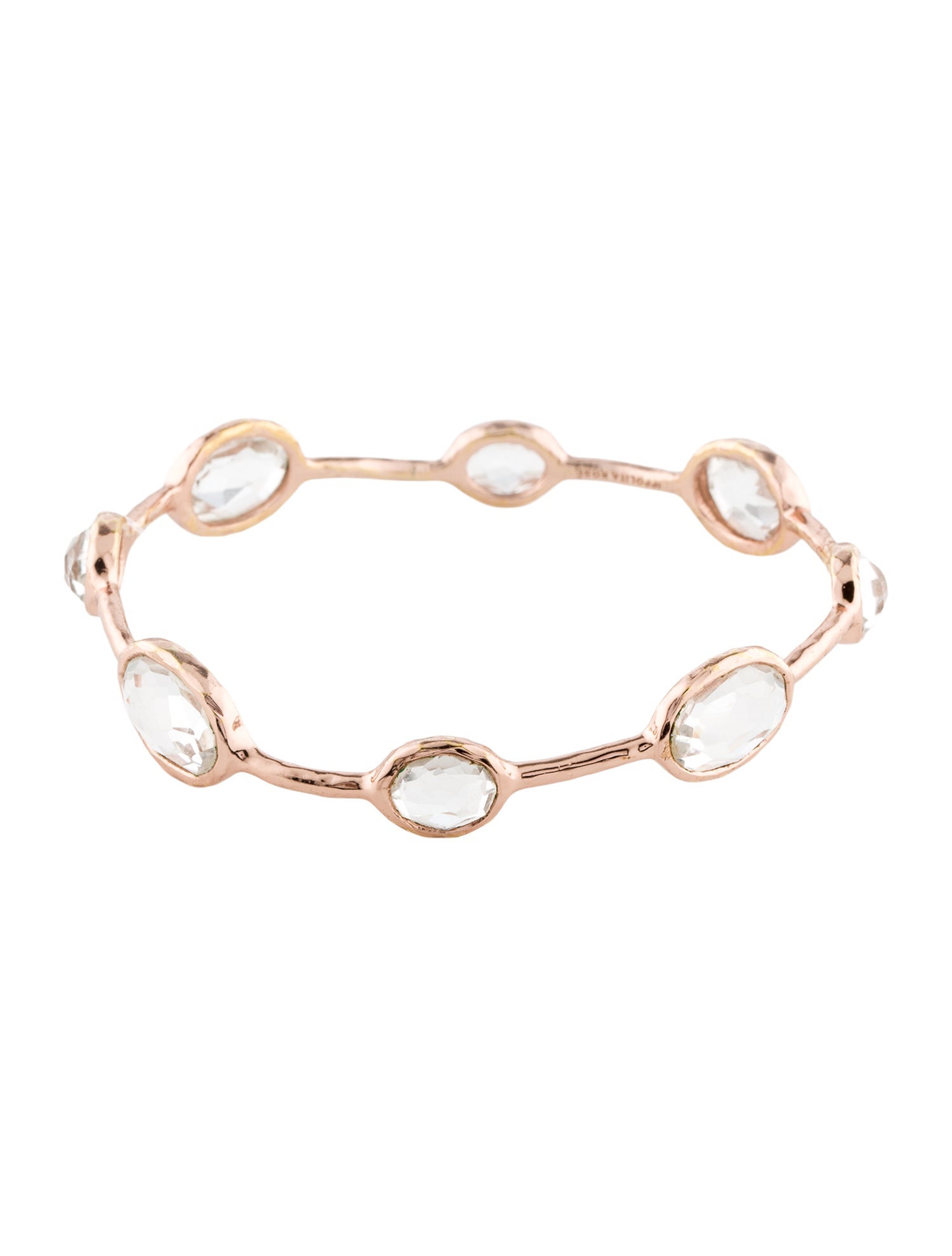 Ippolita Quartz Rosé 8- Stone Bangle