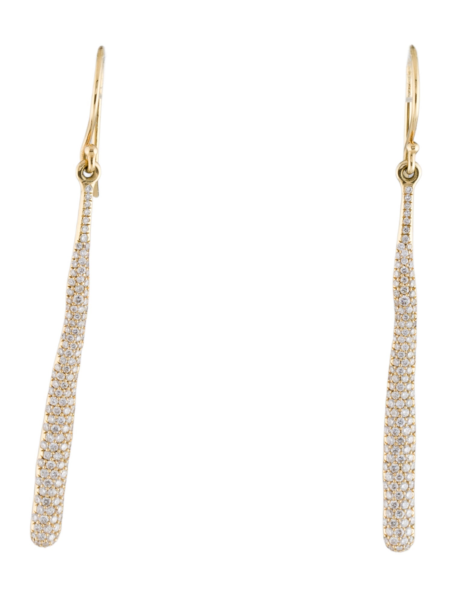 Ippolita 18K 1.31ctw Diamond Drop Earrings