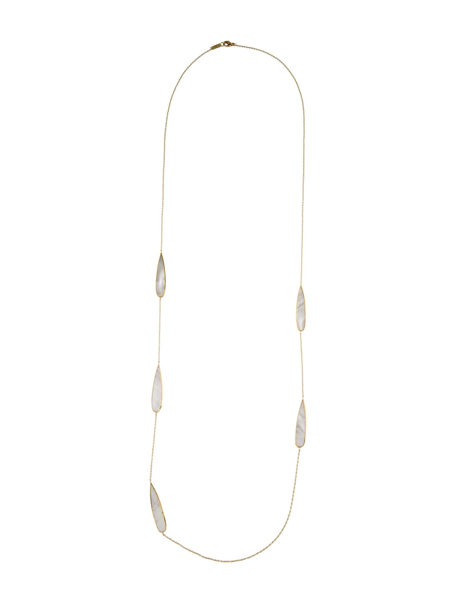 Ippolita 18K Mother of Pearl Station Necklace