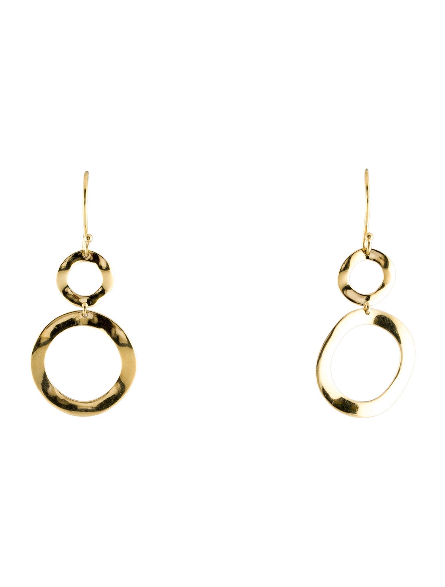 Ippolita 18K Mini Snowman Drop Earrings