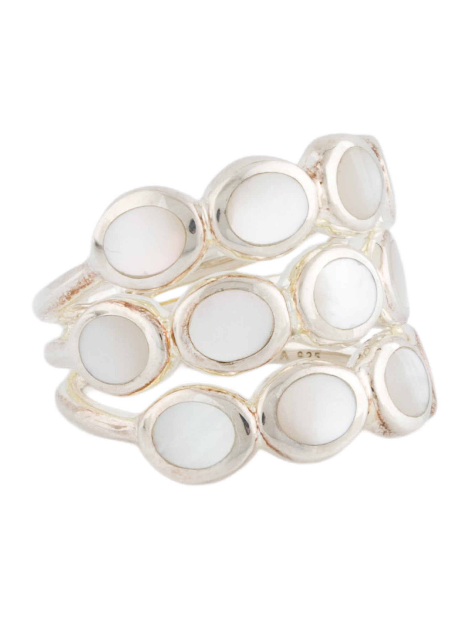 Ippolita Mother of Pearl Polished Rock Candy Ring