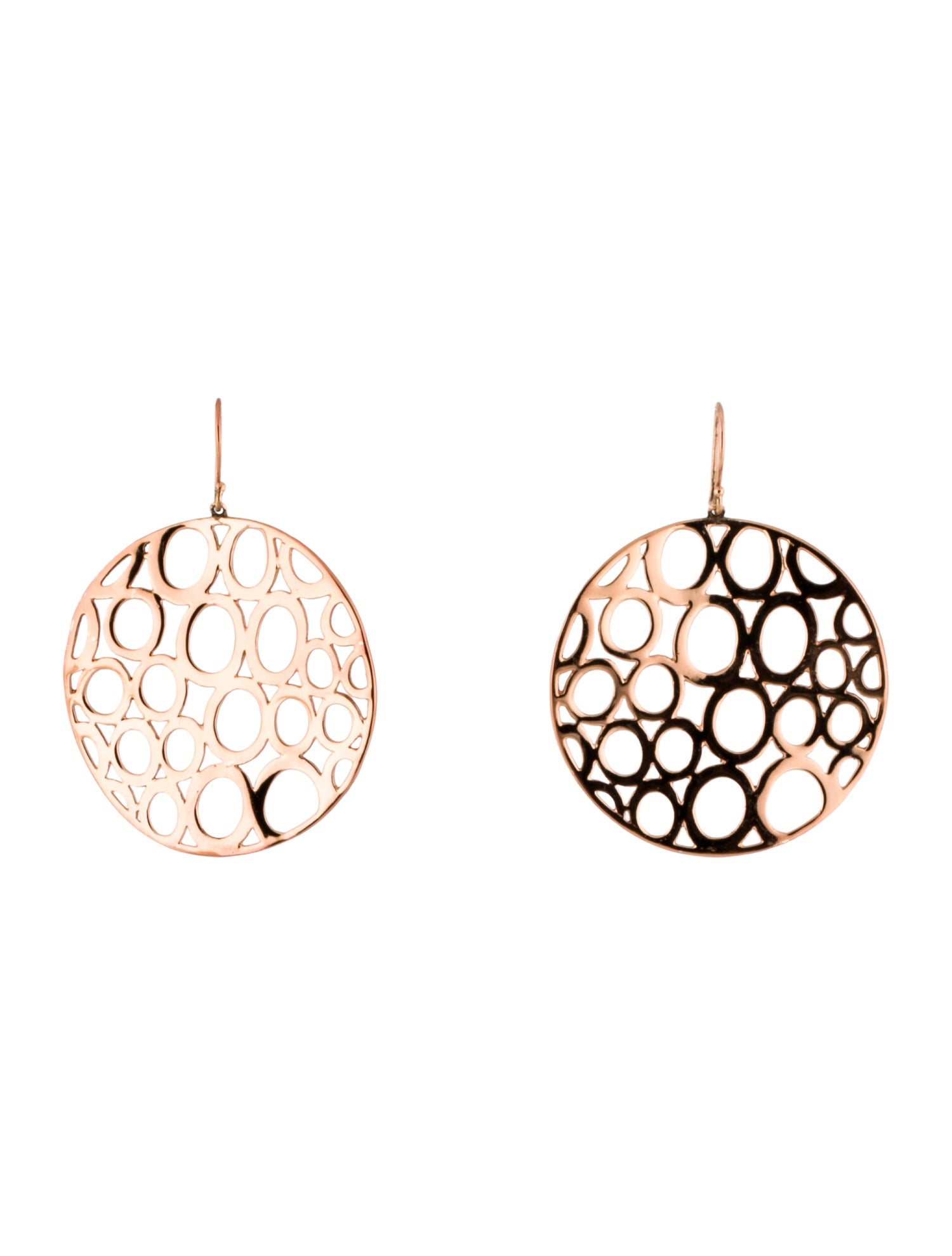 Ippolita Open Oval Cascade Disc Drop Earrings