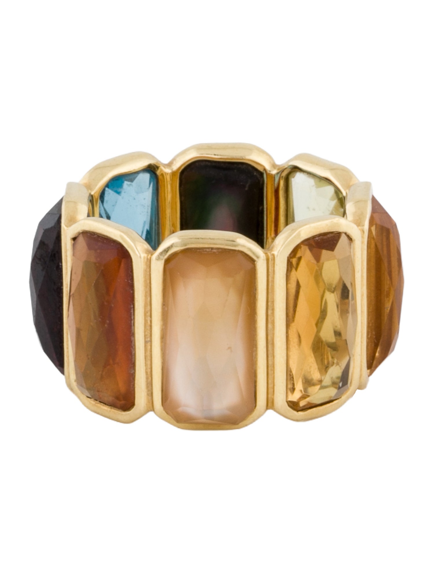 Ippolita 18K Multistone Wonderland Band Ring