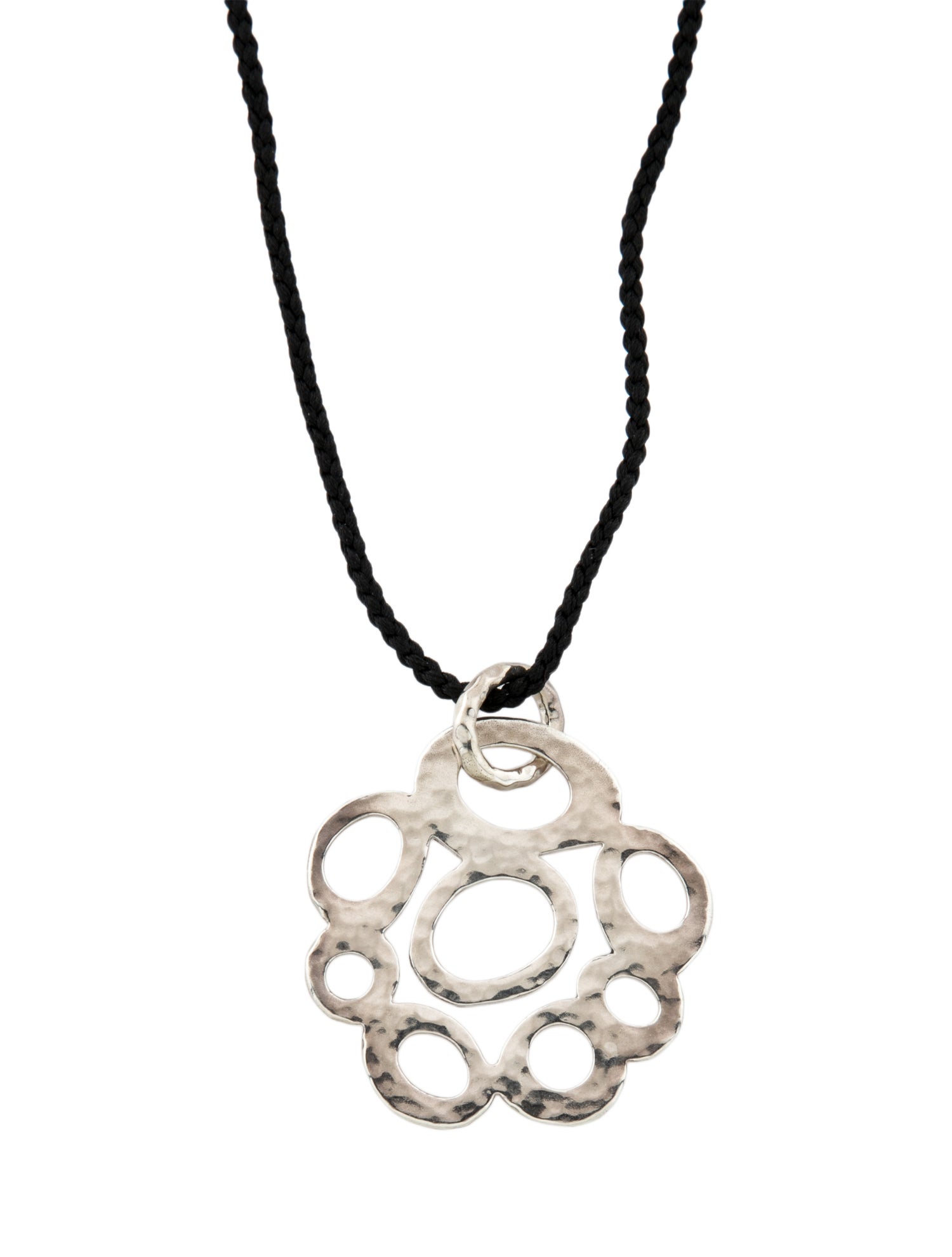 Ippolita Hammered Circles Pendant Necklace