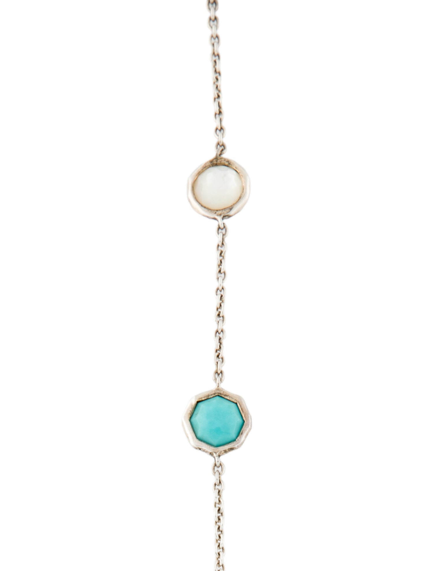 Ippolita Mother of Pearl & Multistone Station Necklace
