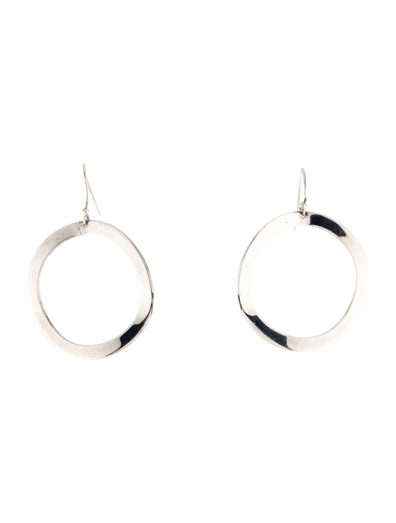 Ippolita Wavy Circle Drop Earrings