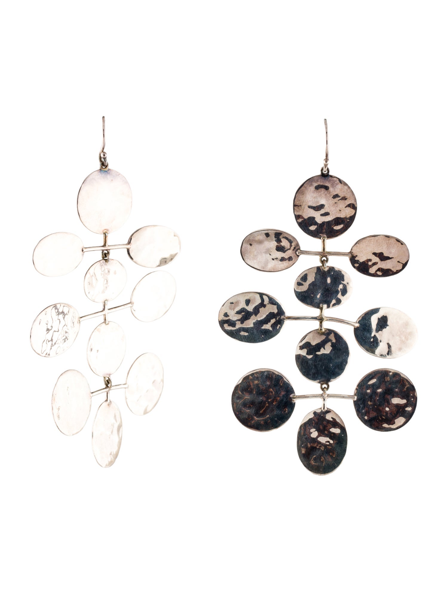 Ippolita Crinkle Hammered Mobile Cascade Earrings