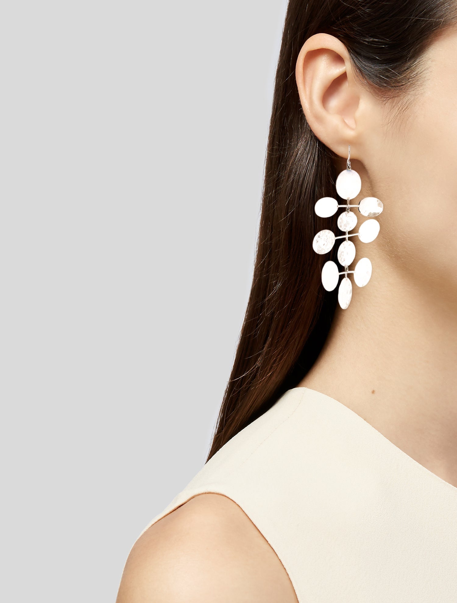 Ippolita Crinkle Hammered Mobile Cascade Earrings