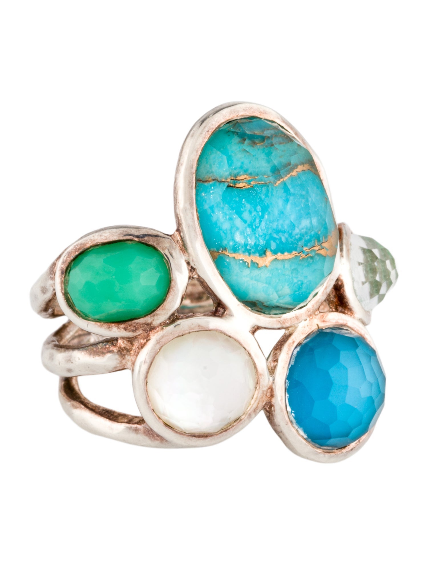 Ippolita Mother of Pearl & Multistone Wonderland Cocktail Ring
