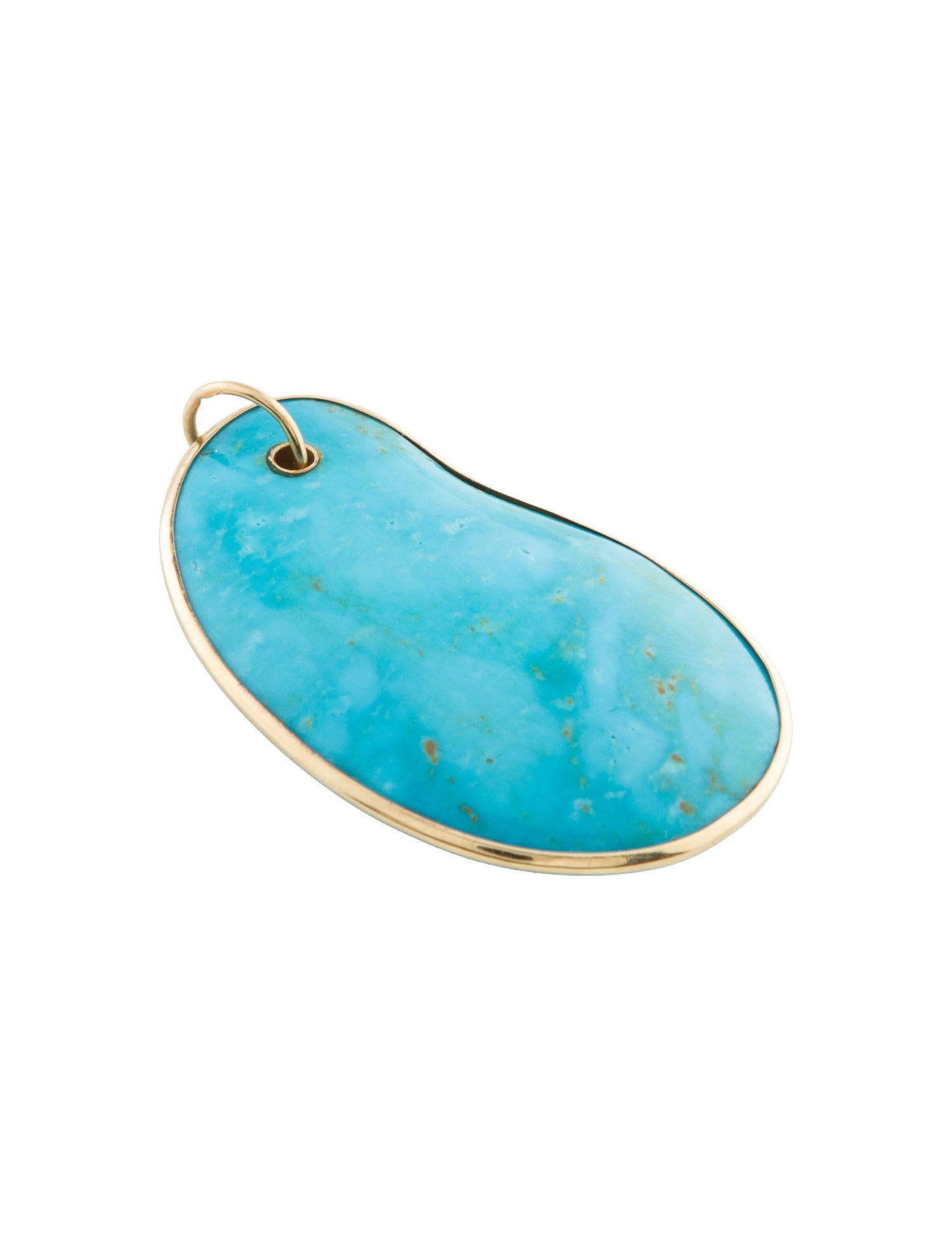 Ippolita 18K Turquoise Bean Pendant