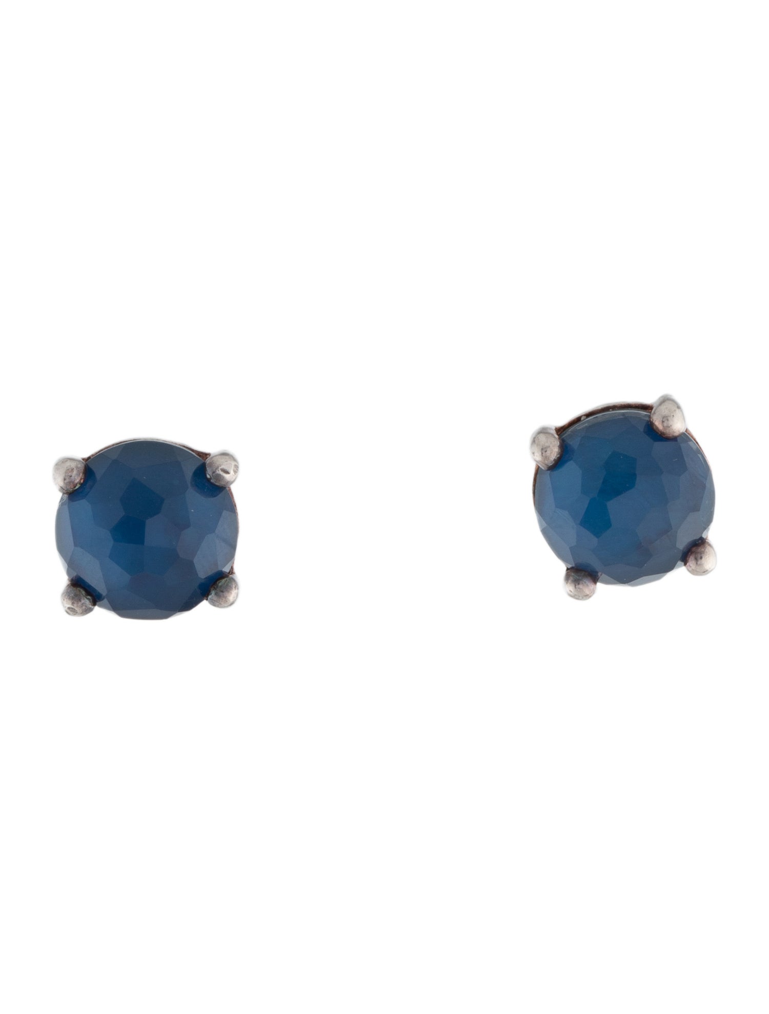 Ippolita Mother of Pearl & Quartz Triplet Mini Stud Earrings