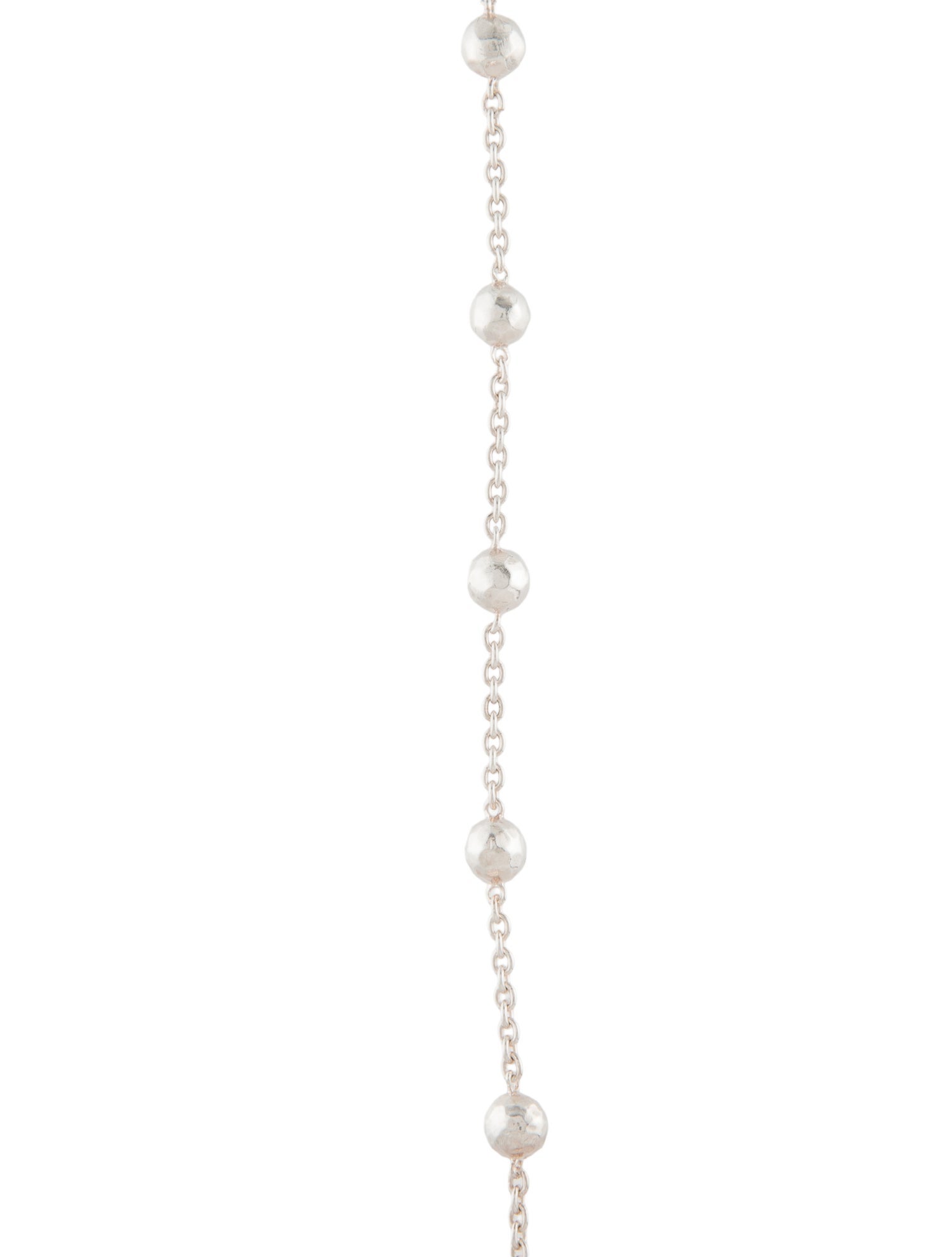 Ippolita Mini Hammered Ball Station Necklace