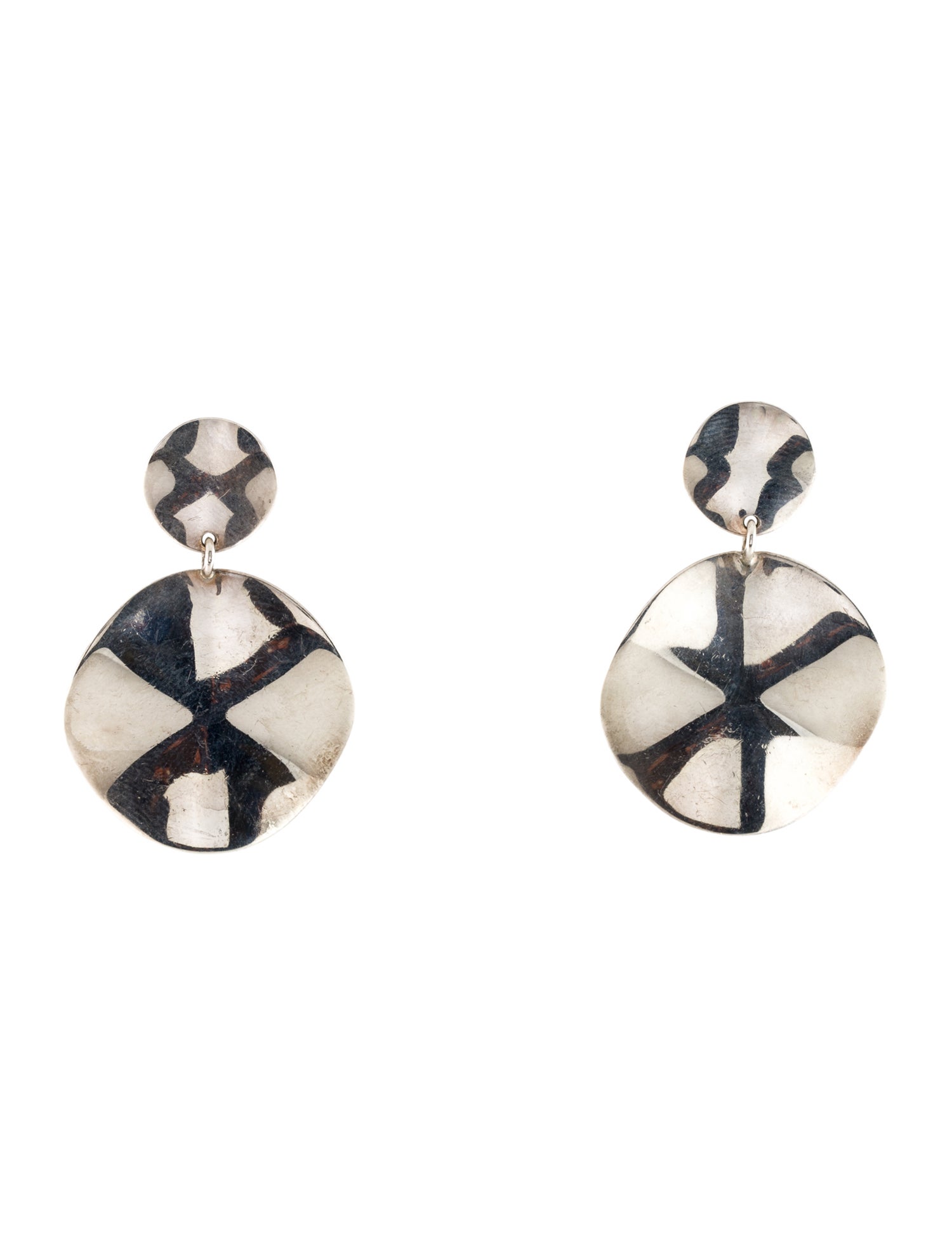 Ippolita Wavy Disc Snowman Earrings