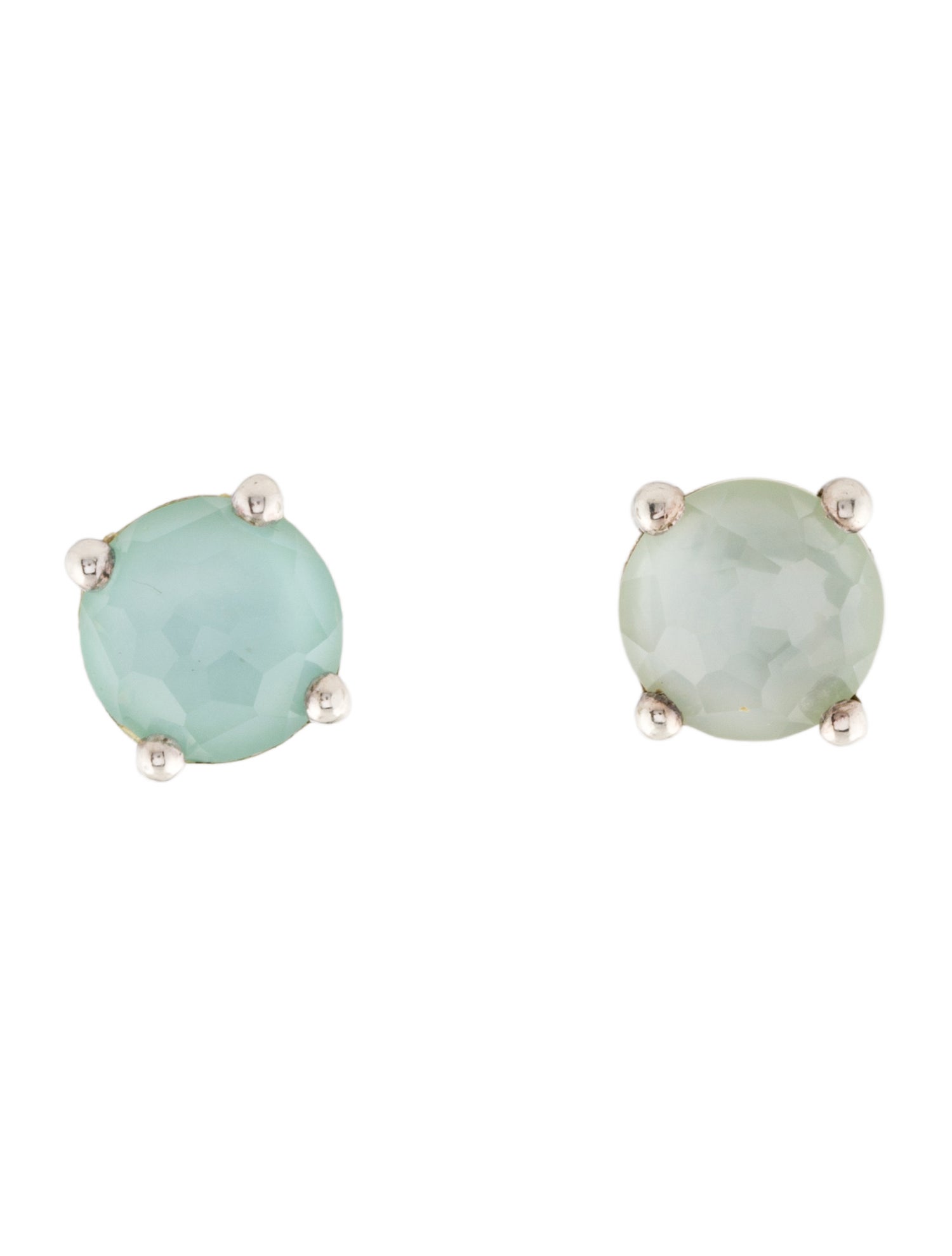 Ippolita Mother of Pearl & Quartz Mini Stud Earrings