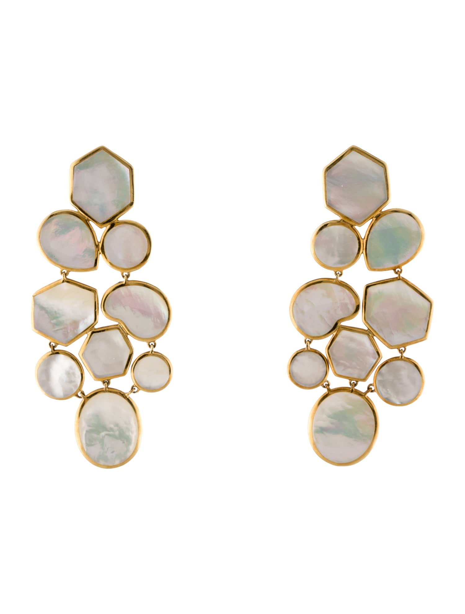 Ippolita 18K Mother Of Pearl Mobile Chandelier Earrings