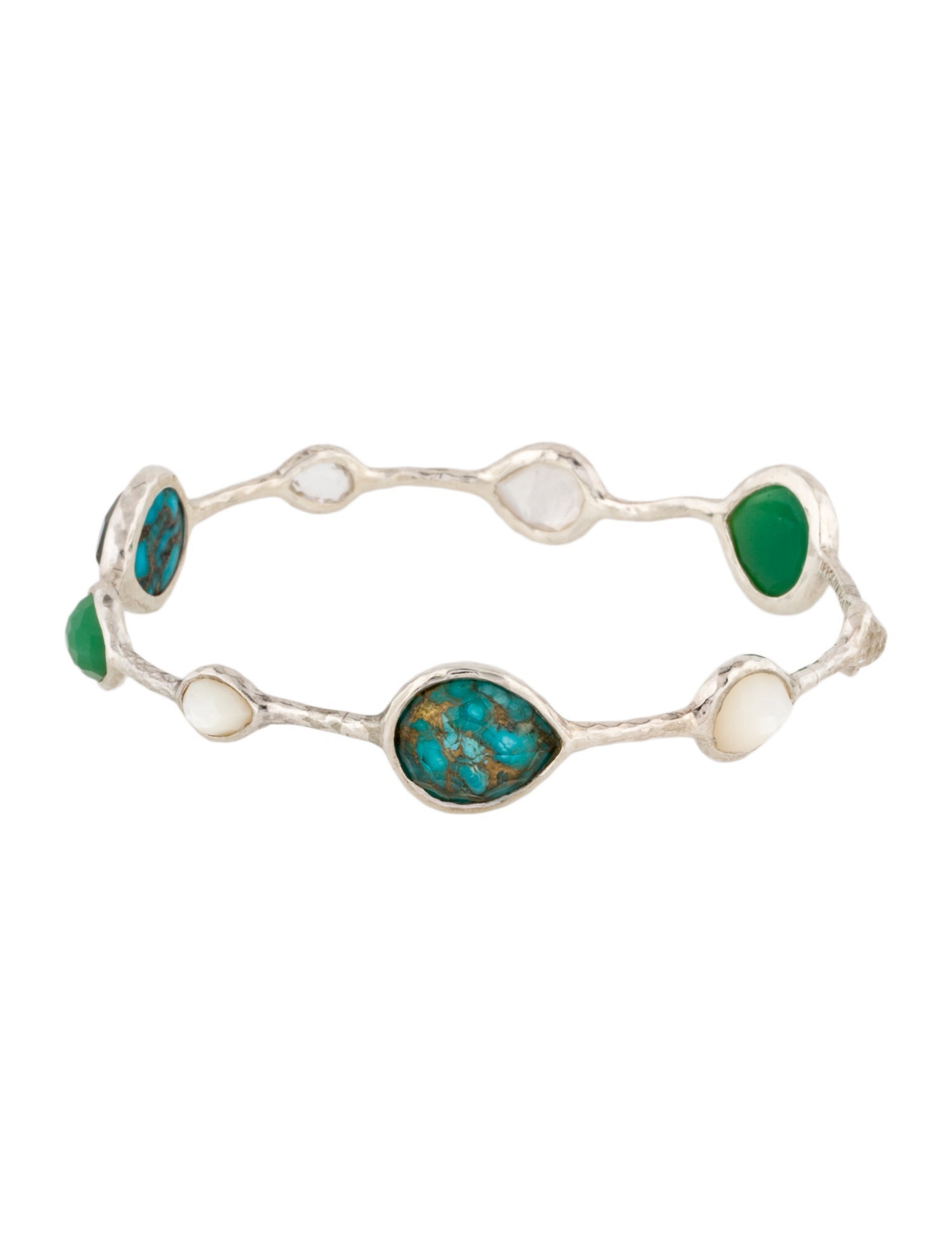 Ippolita Mother of Pearl & Multi-Stone Bangle Bracelet