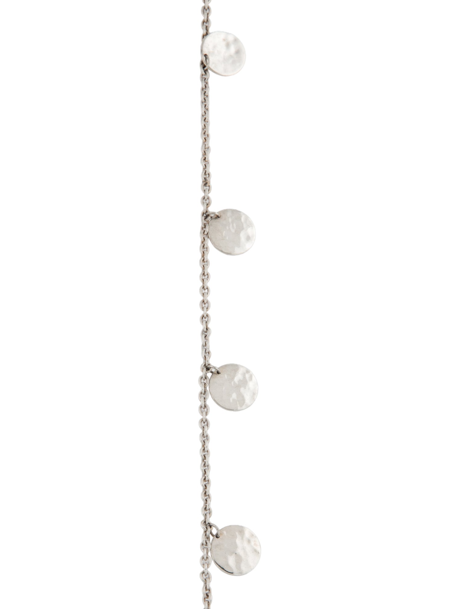 Ippolita Hammered Paillette Disc Necklace