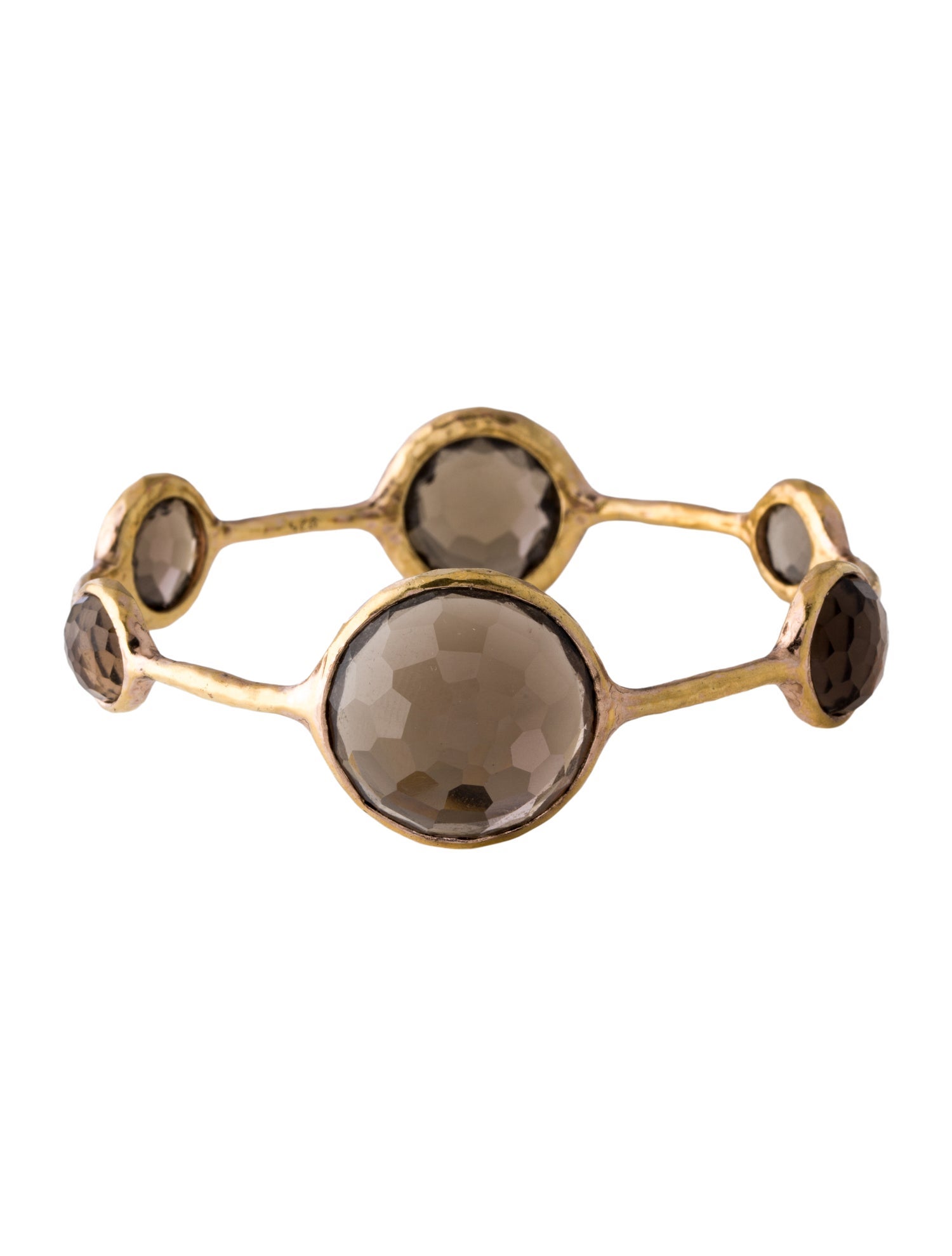 Ippolita Smoky Quartz Rose Bangle