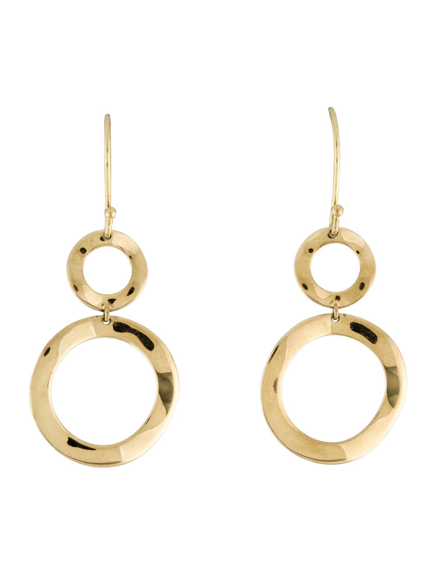 Ippolita 18K Mini Snowman Drop Earrings